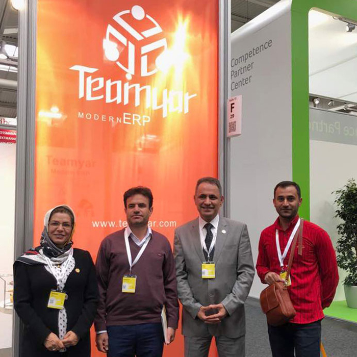 تیمیار در نمایشگاه CEBIT آلمان