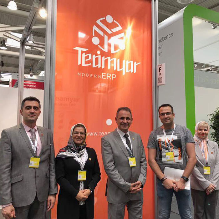 تیم یار در نمایشگاه CEBIT آلمان